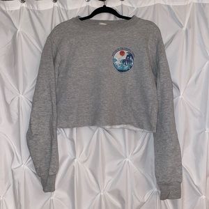 BRANDI MELVILLE CROPPPED CREWNECK